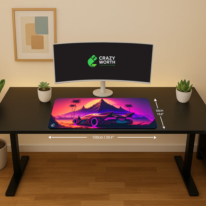 Voiture de sport futuriste