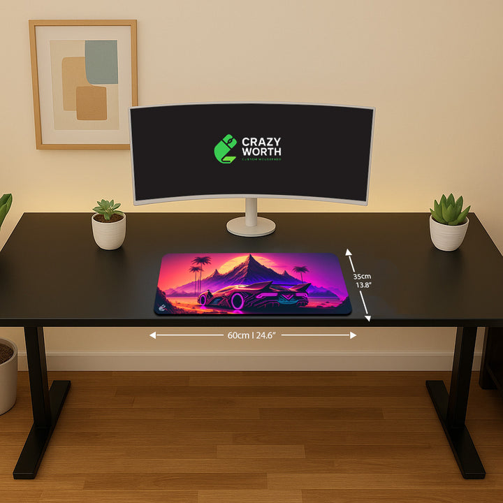 Voiture de sport futuriste