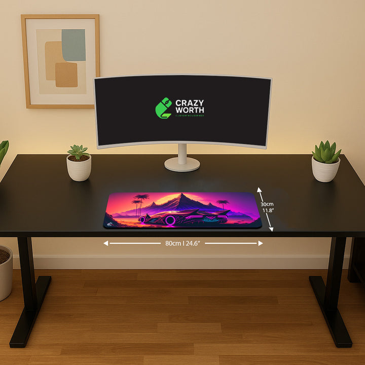 Voiture de sport futuriste