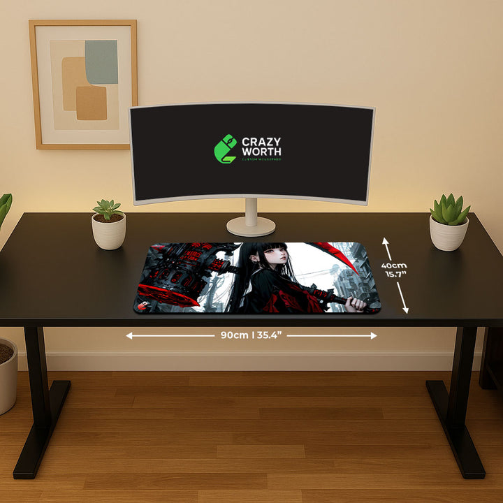 Guerrière Japonaise & Faux Cyberpunk