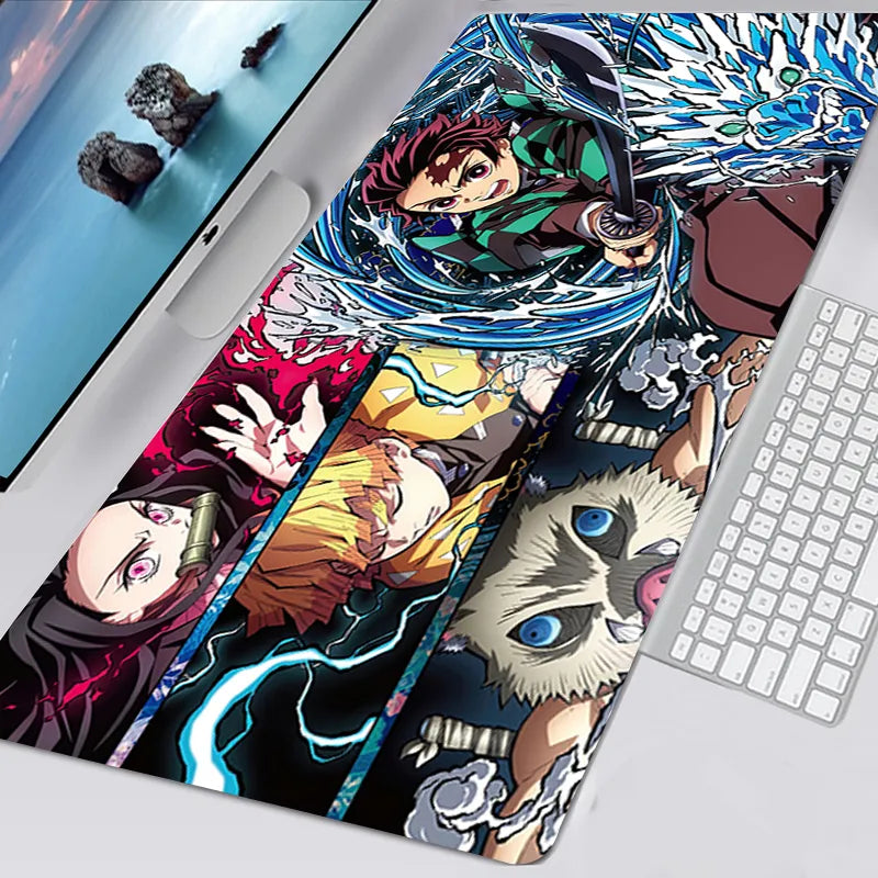 Tapis de souris Demon Slayer nos héros principaux - CrazyWorth