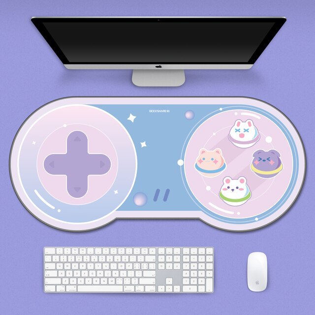 Tapis de souris XXL <br> Kawaii en forme de console - CrazyWorth