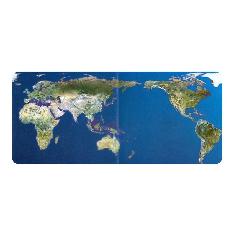 Tapis de souris XXL <br> présentation du monde - CrazyWorth