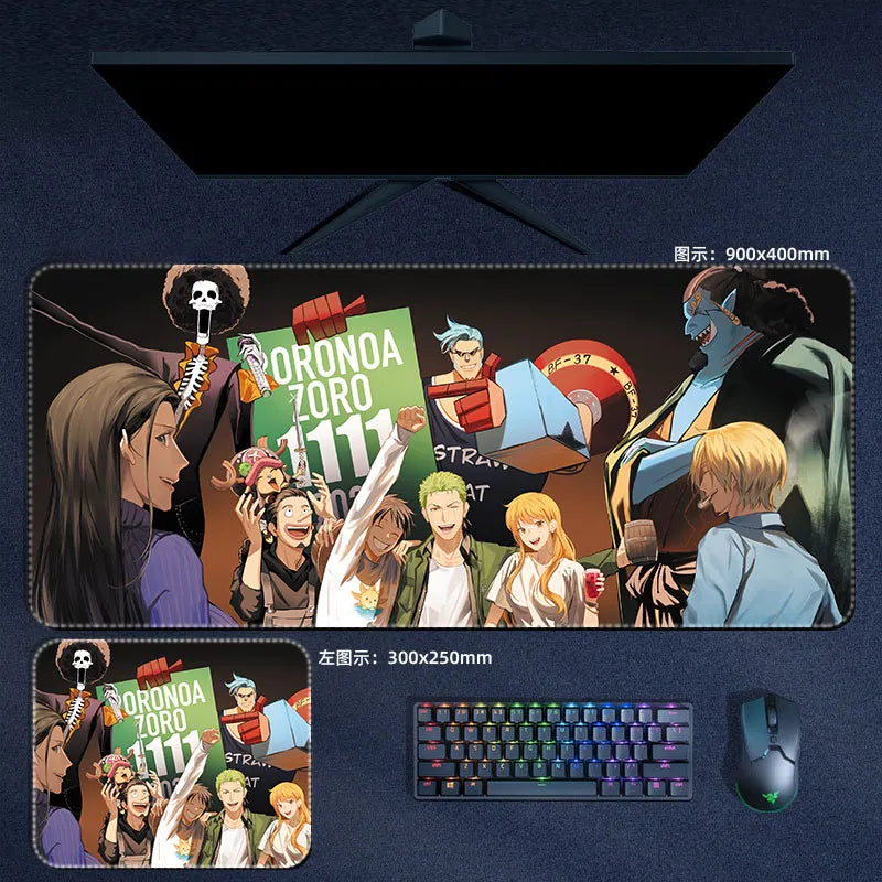 Tapis de souris one piece "Avis de recherche" - CrazyWorth