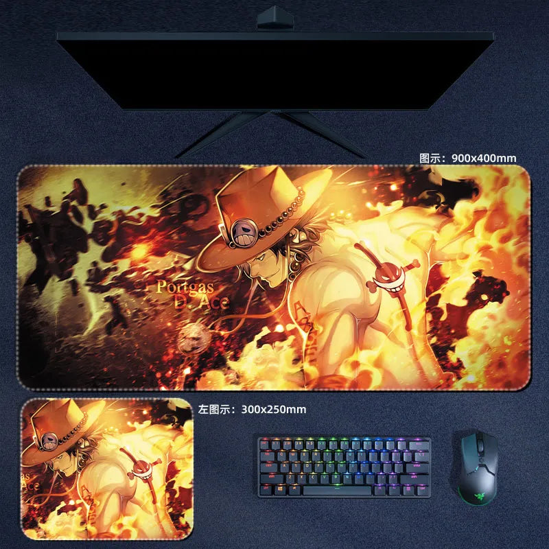 Tapis de souris one piece "Portags Ace" - CrazyWorth