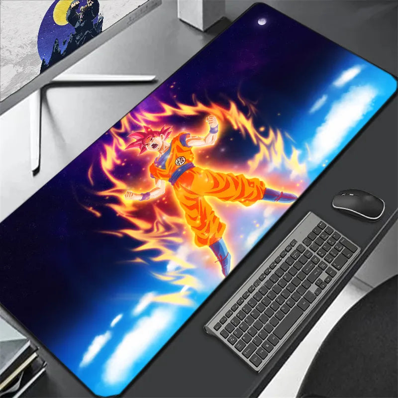 Tapis de souris dragon ball Z Goku cheveu rouge - CrazyWorth