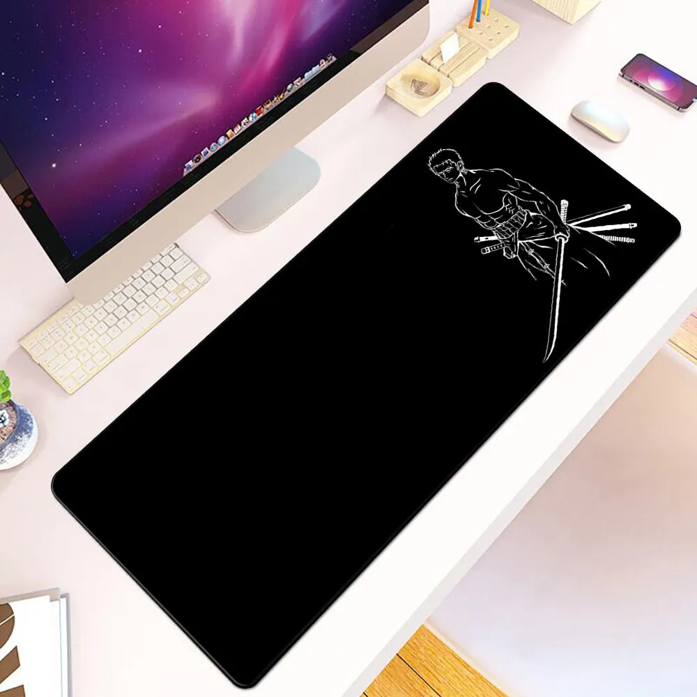 Tapis de souris One Piece ZORO Noir et blanc - CrazyWorth