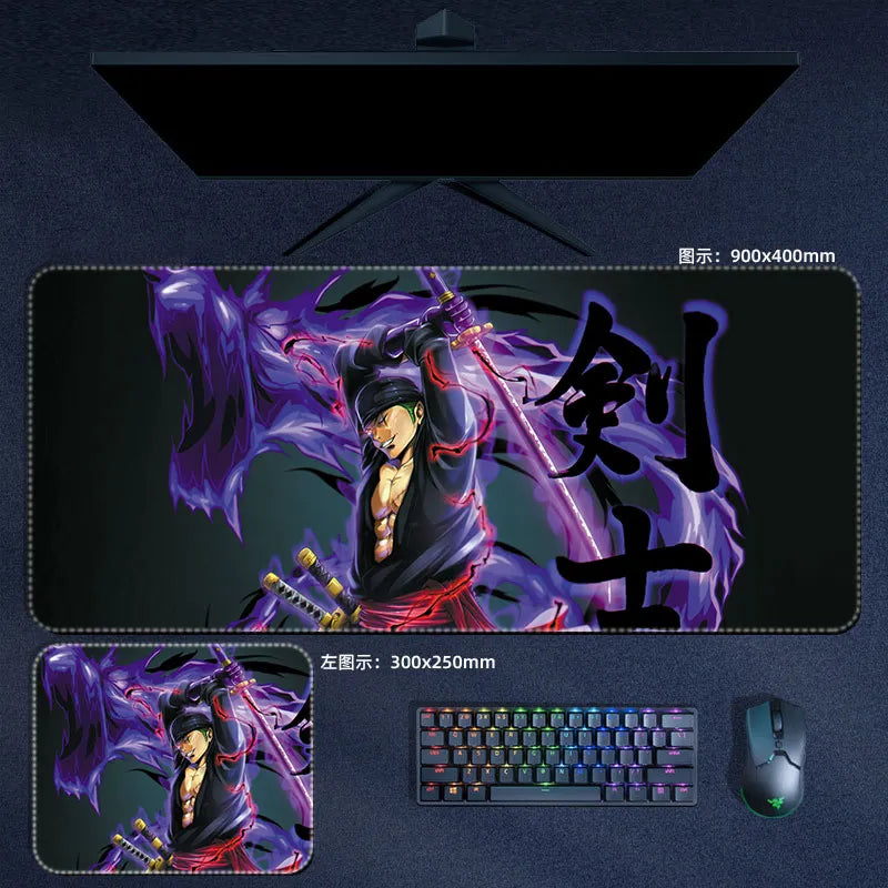 Tapis de souris RORONOA Zoro bandana - CrazyWorth