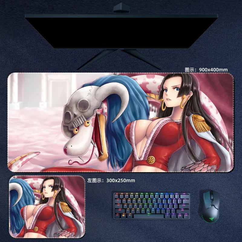 Tapis de souris one piece "Boa Hancock" - CrazyWorth