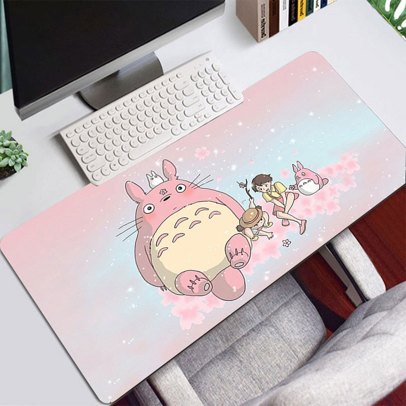 Tapis de souris XXL<br> Kawaii nounours rose - CrazyWorth