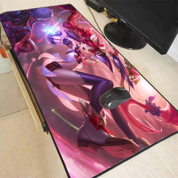 Tapis de Souris XXL<br> Leaugue of legend Jinx - CrazyWorth