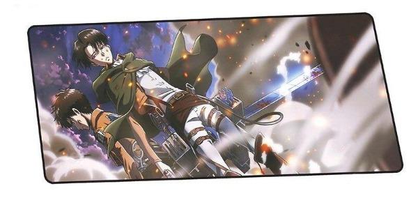 Tapis De Souris Attaque Des Titans<br> Livai - CrazyWorth