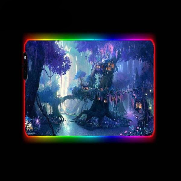 Tapis de Souris<br> RGB XL Arbre Fantaisie - CrazyWorth