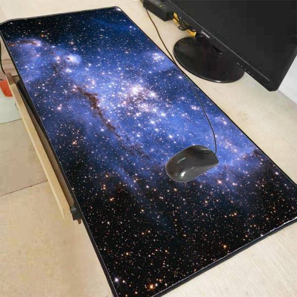 Tapis de Souris XXL<br> Espace Bleu - CrazyWorth