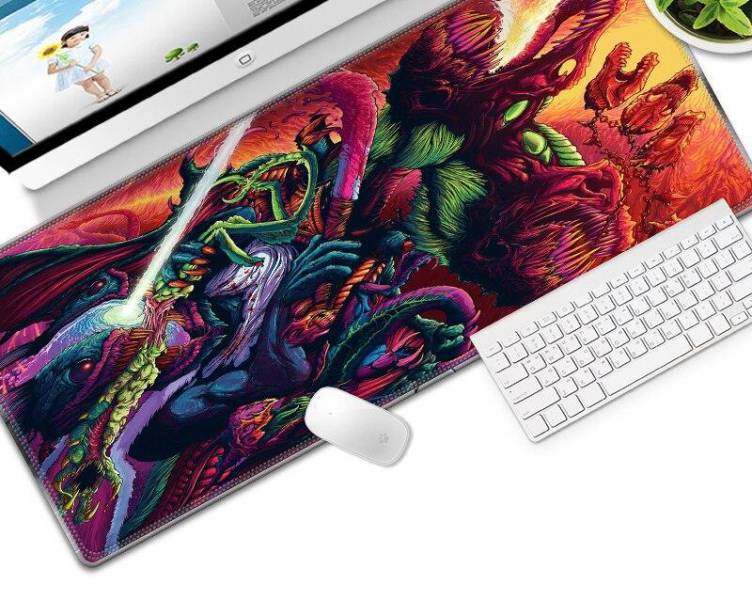Tapis de Souris XXL<br> Monstre Evolution - CrazyWorth
