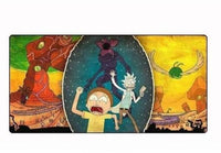Thumbnail for Tapis de souris manga Rick et Morty<br> Stranger Things - CrazyWorth