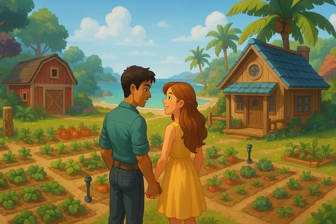 Votre aventure sur Coral Island va prendre une nouvelle dimension : la romance multijoueur est là et change absolument tout.