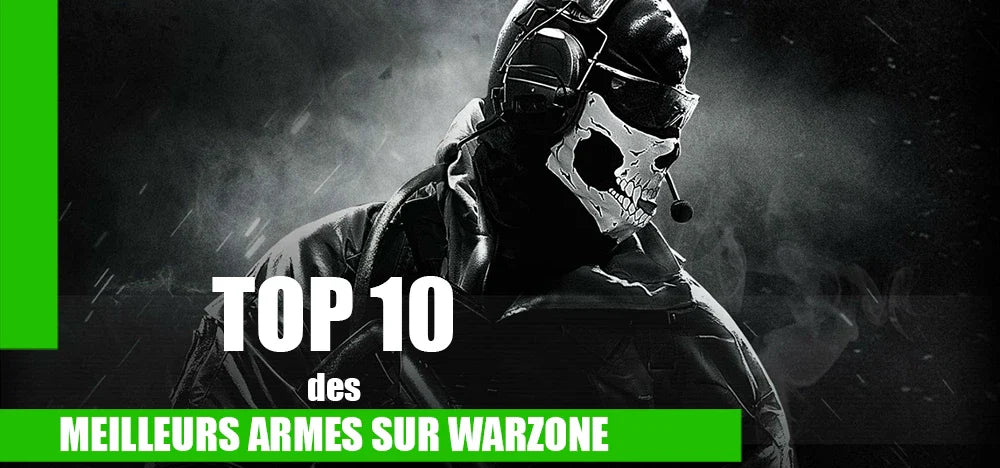 TOP 10 des meilleurs arme sur warzone call of duty