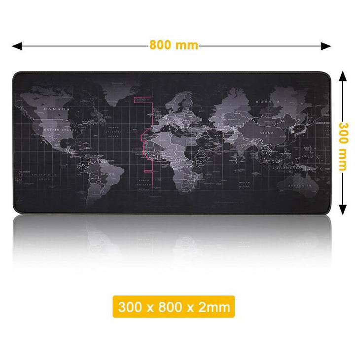 Tapis de Souris XXL<br> Carte du Monde - CrazyWorth