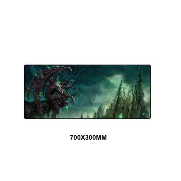 Tapis de souris XXL<br> World of Warcraft Illidan - CrazyWorth