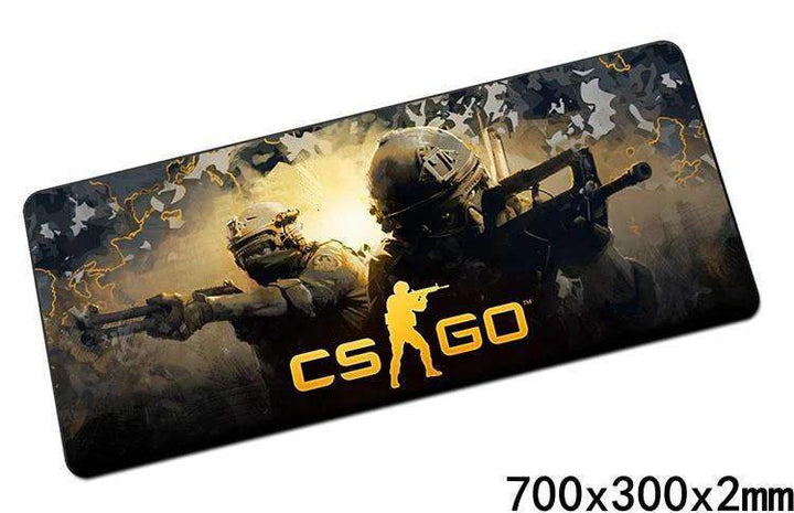 Tapis de souris XXL<br> Arme CSGO Duo Inséparable - CrazyWorth