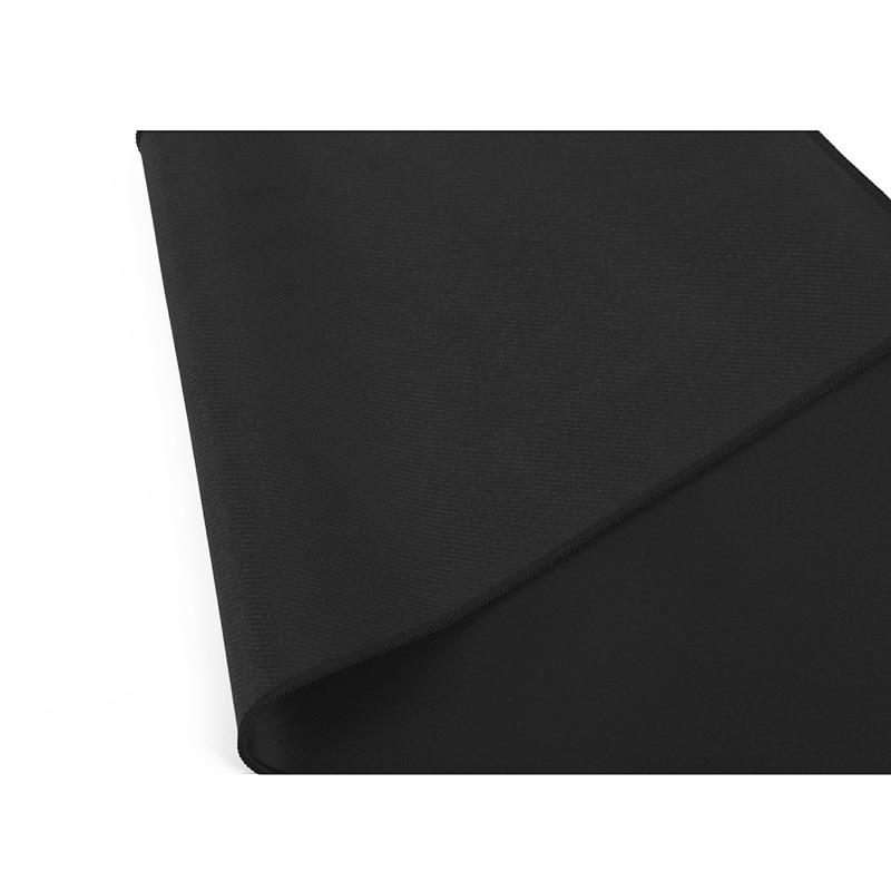 Tapis de souris noir 44X35 cm - CrazyWorth