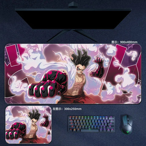 Tapis de souris one piece "Luffy Gear 4" - CrazyWorth