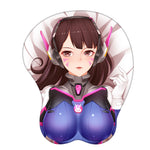 Tapis de souris seins D.Va overwatch - CrazyWorth