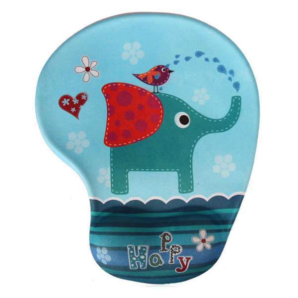 Tapis de Souris<br> Motif Éléphant Happy - CrazyWorth