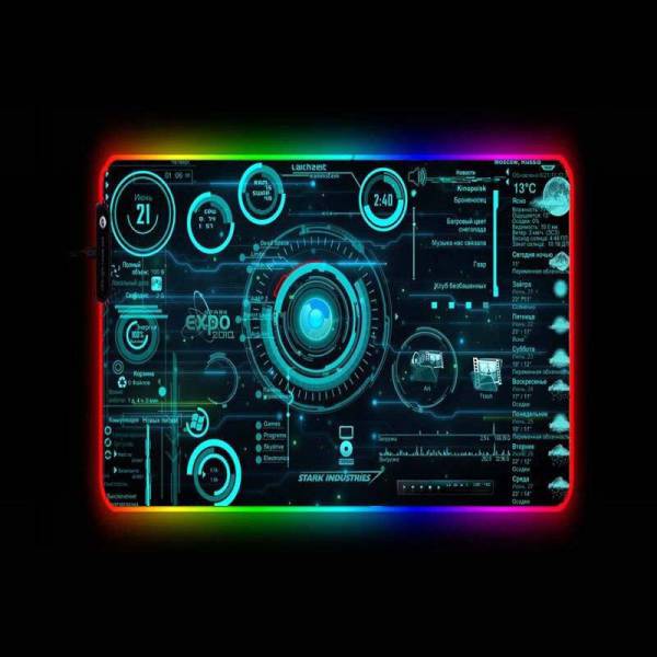 Tapis de Souris<br> RGB XL Information Technologique - CrazyWorth