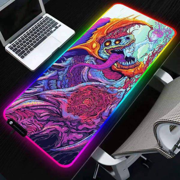 Tapis de Souris<br> RGB XXL Gaming Monster - CrazyWorth