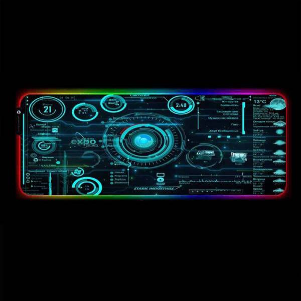 Tapis de Souris<br> RGB XXL Information Technologique - CrazyWorth