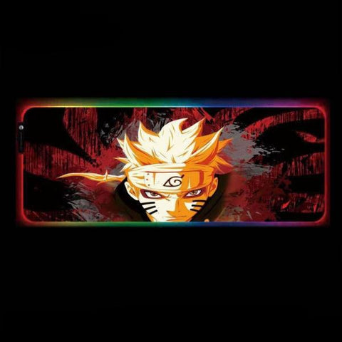 Tapis de Souris RGB XXL Naruto Mode Rikudo | CrazyWorth