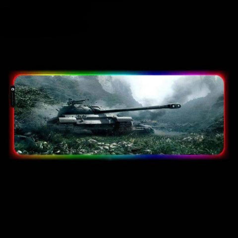 Tapis de Souris RGB XXL World of Tanks | CrazyWorth