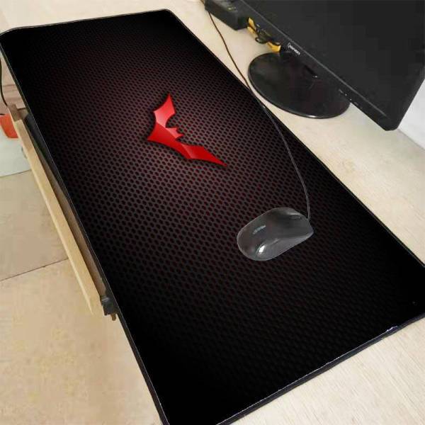 Tapis de Souris XXL<br> Logo Rouge de Batman - CrazyWorth