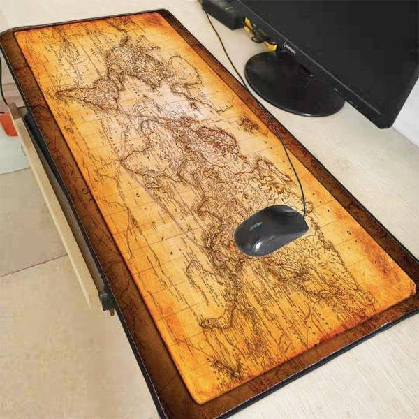Tapis de Souris XXL<br> Mappemonde ancienne - CrazyWorth