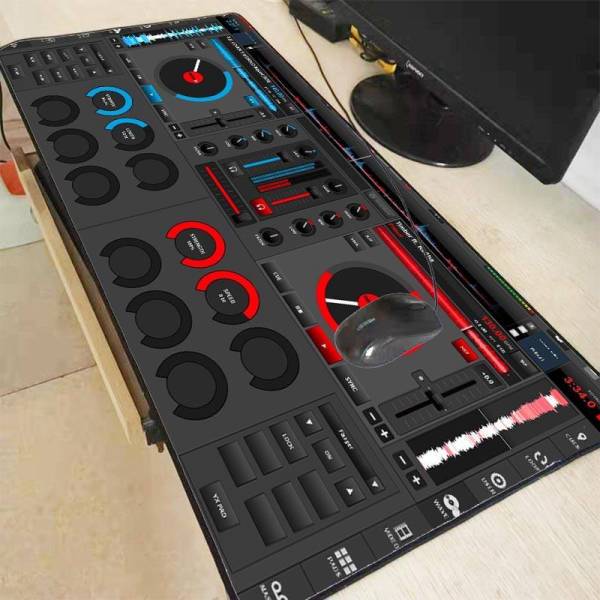 Tapis de Souris XXL<br> Mixage Manuel - CrazyWorth