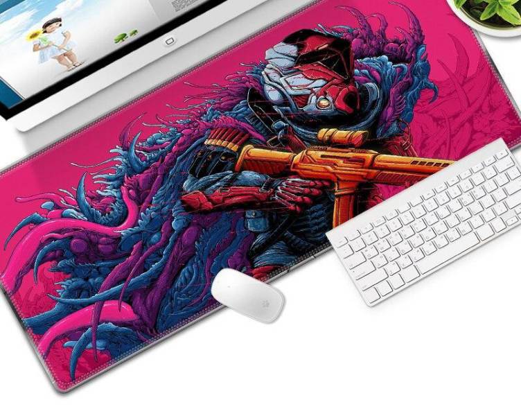 Tapis de Souris XXL<br> Soldat Futuriste - CrazyWorth