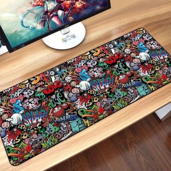 Tapis de Souris XXL<br> Tag de Rue - CrazyWorth