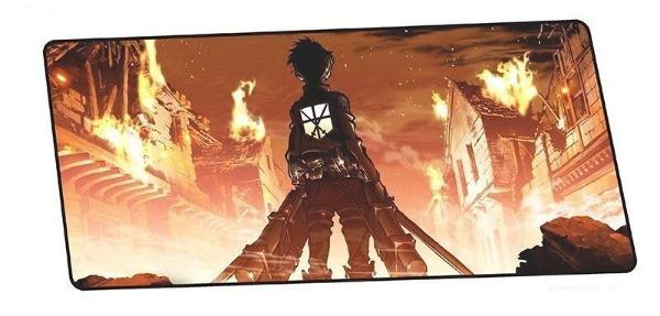Tapis De Souris Attaque Des Titans<br> Guerre - CrazyWorth