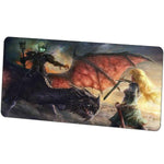 Tapis De Souris Seigneur Des Anneaux<br> Combat Roi D'Angmar vs Eowyn - CrazyWorth