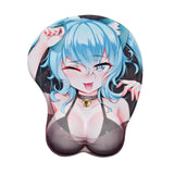 Tapis de souris seins Hatsune Miku clin d'œil - CrazyWorth